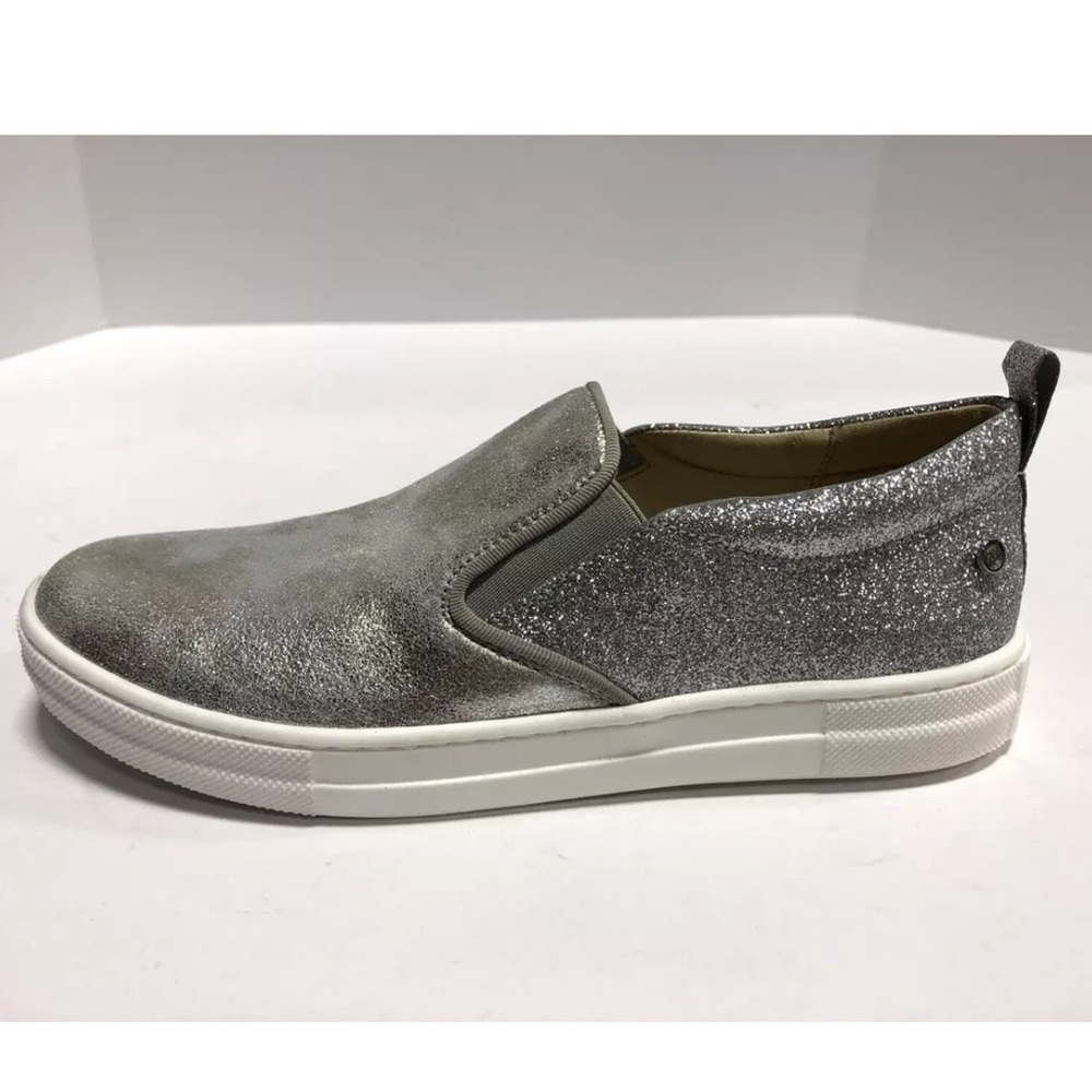 Naturino Big Kids’ Prato Gray Slip-On Sneakers, Girls’ Size US 3 M, EUR 34.
